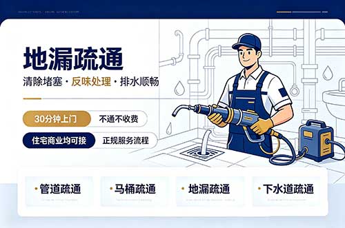 普洱地漏疏通