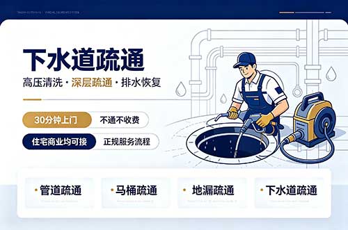 普洱下水道疏通
