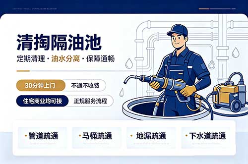 普洱清掏隔油池
